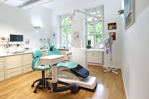 Bahnandlungsraum in der Zahnarztpraxis in München Schwabing